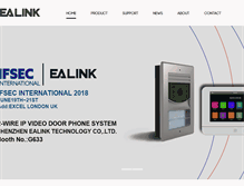 Tablet Screenshot of ealink.com.cn